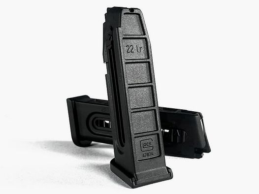GLOCK 44 .22 LR Magazine with Loader black .22 LR, Standard - 10rd