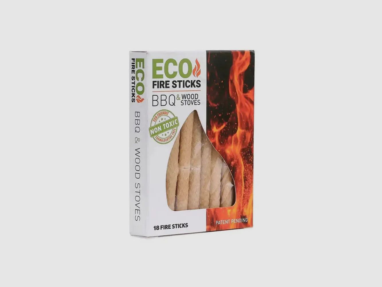 Eco Fire Eco Fire Bastoncini Accendifuoco 18 Pezzi