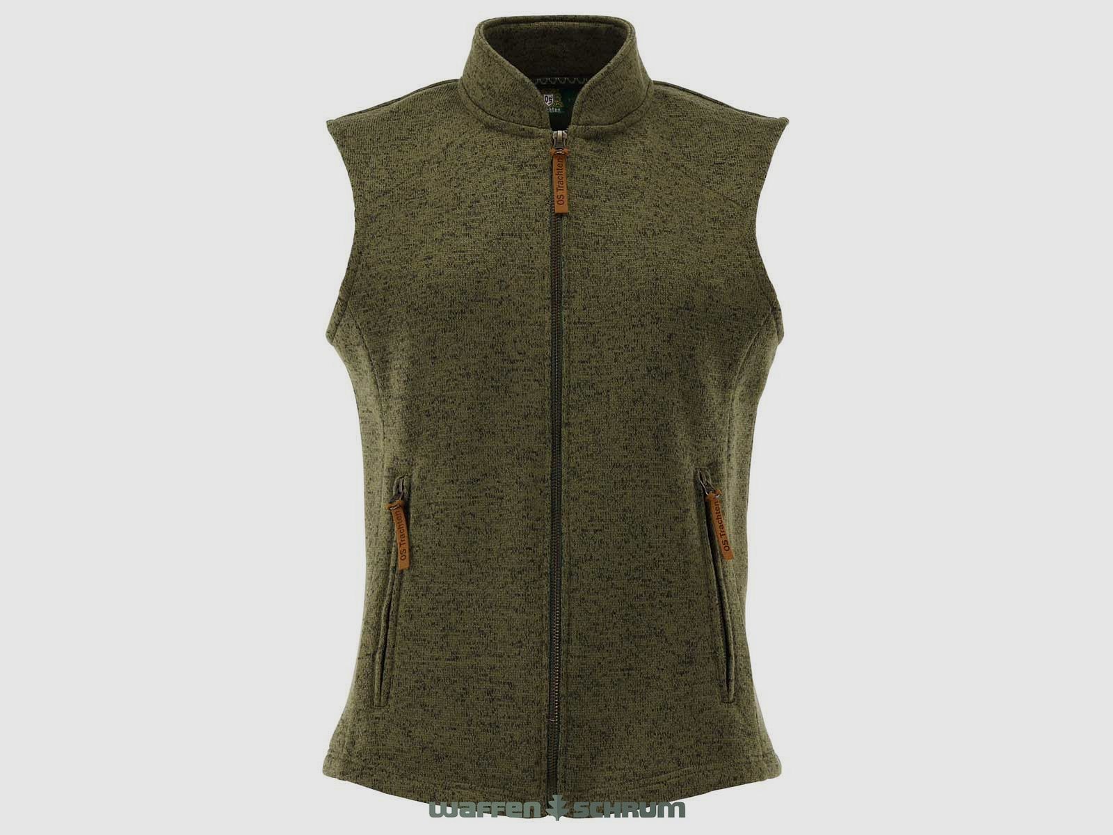 OS Trachten Maglione-Fleece Oliva