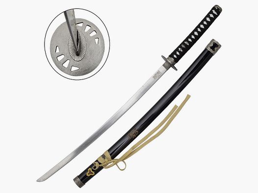 Töte Bill Deko Katana Schwert mit Gravur