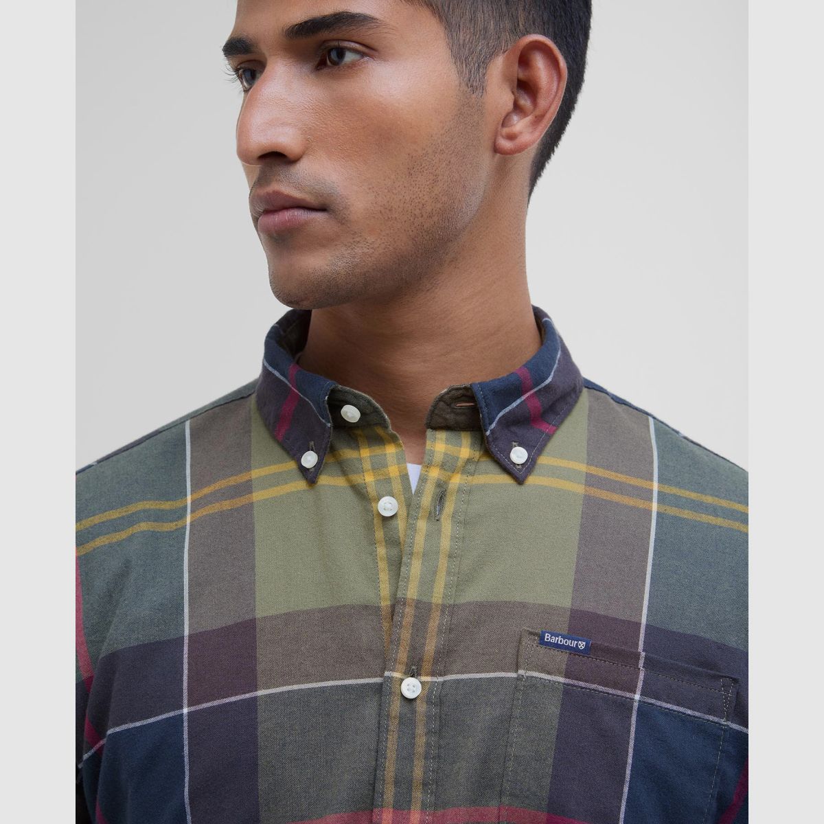 BAROUR Koszula Glendale Tailored Classic Tartan