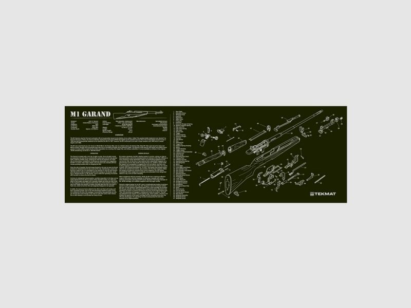 Onderleg Mat M1 Garand, afbeelding 1 van 2