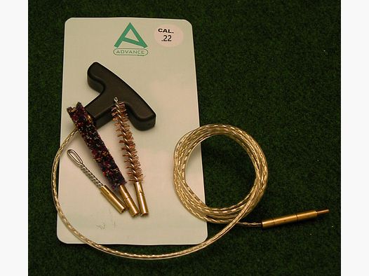 Advance POCKET CLEAN corde de nettoyage avec poignée en T Cal.: .22lr, .222Rem, .223Rem etc. pour armes courtes et longues