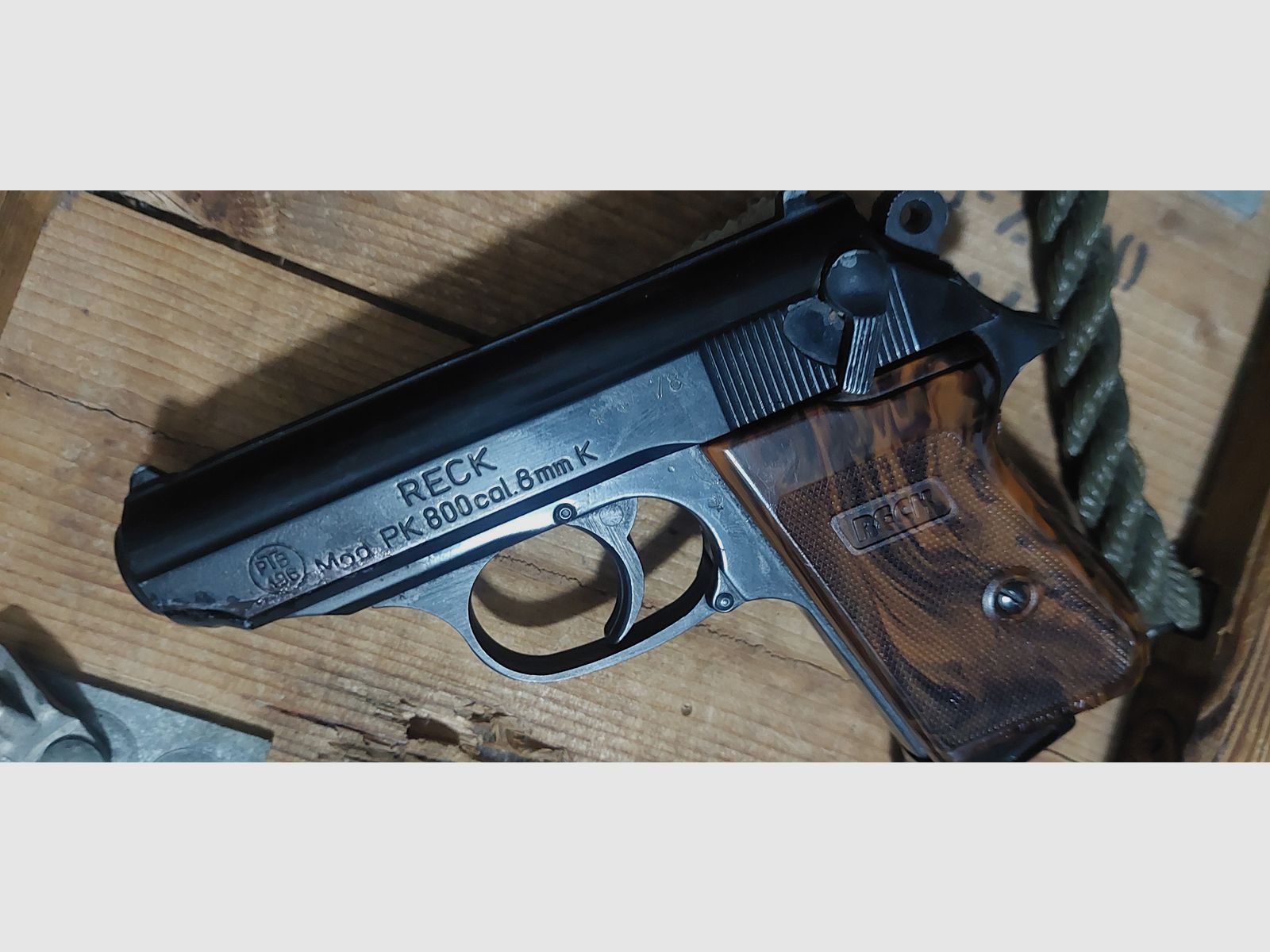 RECK PK 800 (PTB 196) PK800 RG8 RG9 no P99 p88 Zoraki HW94 glock Walther