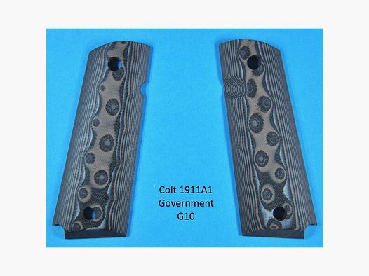 Griffschalen für Colt 1911A1 Government aus G10-Material