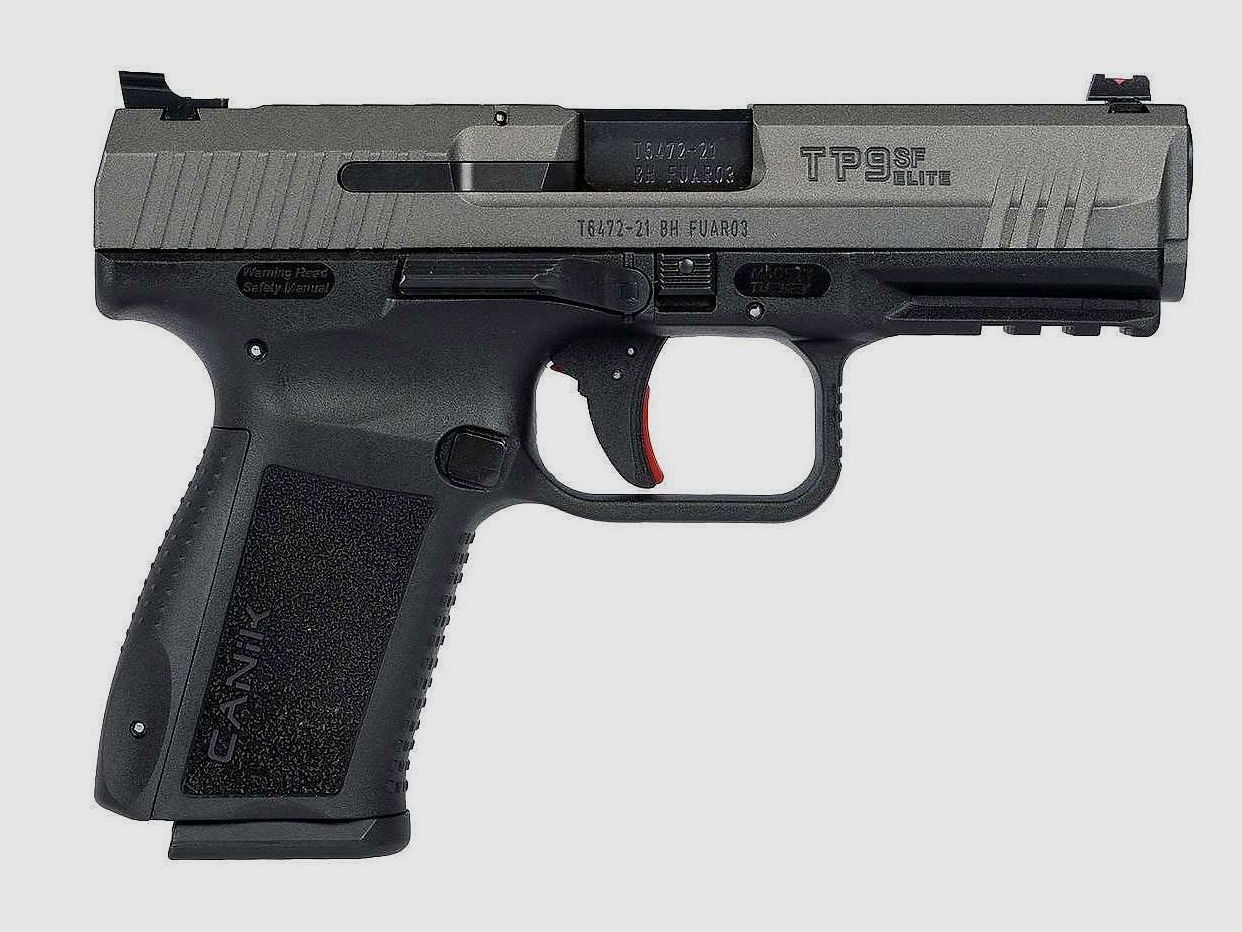 Canik TP9 SF Elite Tungsten 9mmLuger Pistolet