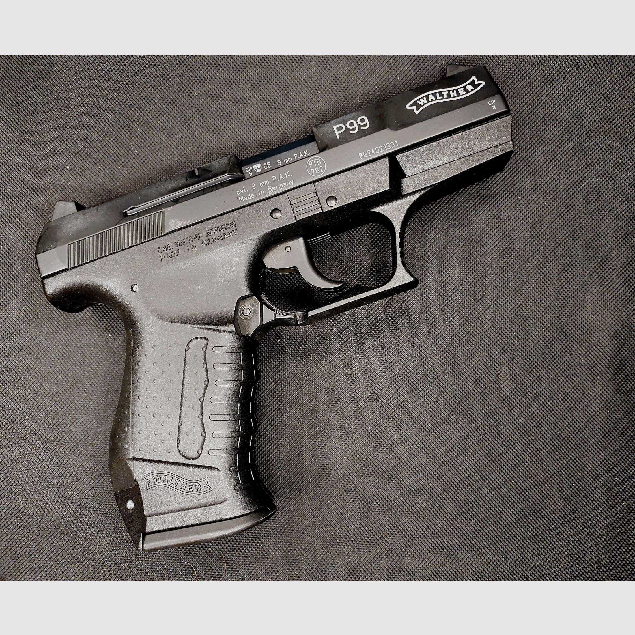 Walther P99 schreckschuss pistool 9mm P.A.K. (PTB 762) P 99