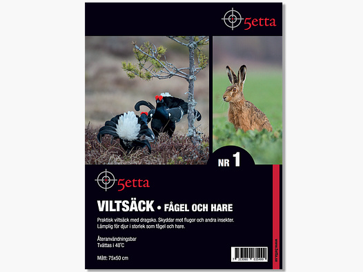 5etta Wildsack Nr. 1 Hasen & Vögel 75x50cm