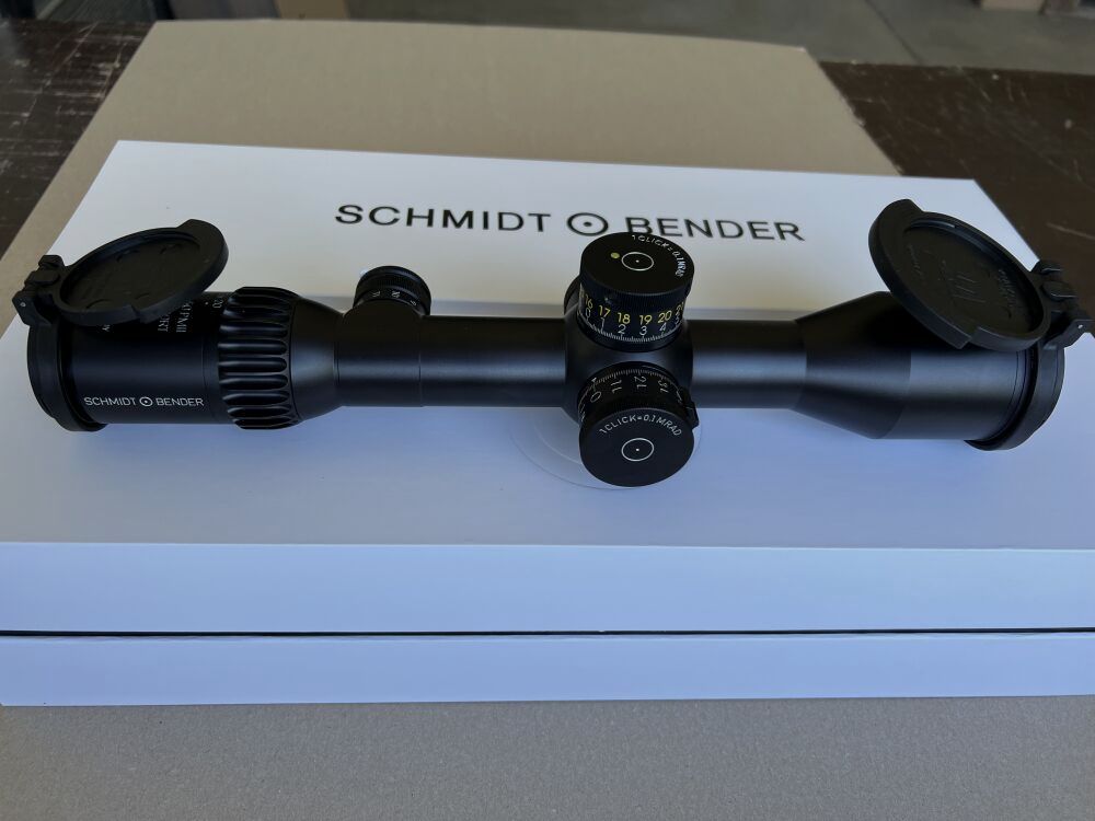Schmidt & Bender Schmidt & Bender 3-20x50 PM II Ultra Short LP MSR2 1 cm cw DT II+ MTC LT 667-911-822-M3-I6