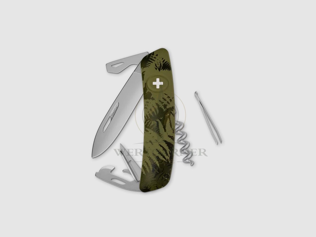 SWIZA D03 Szwajcarski Nóż Fern Khaki