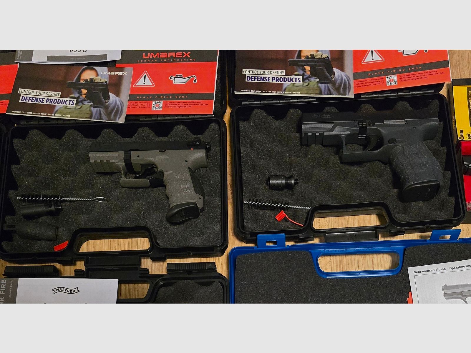 Schreckschusswaffen Walther P99 P22 Sonderedition