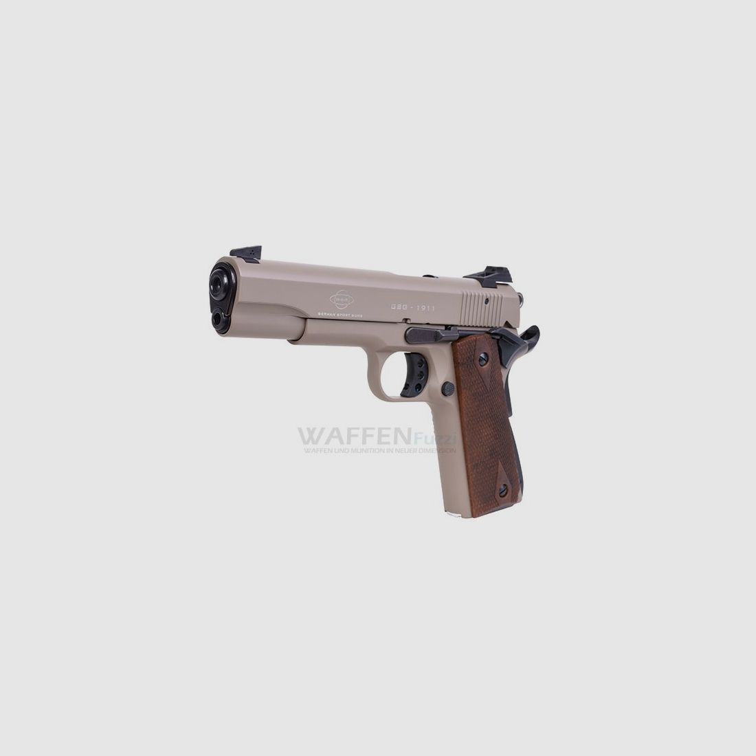 GSG 1911 US TAN Kaliber .22lr Walnuss Griffschale