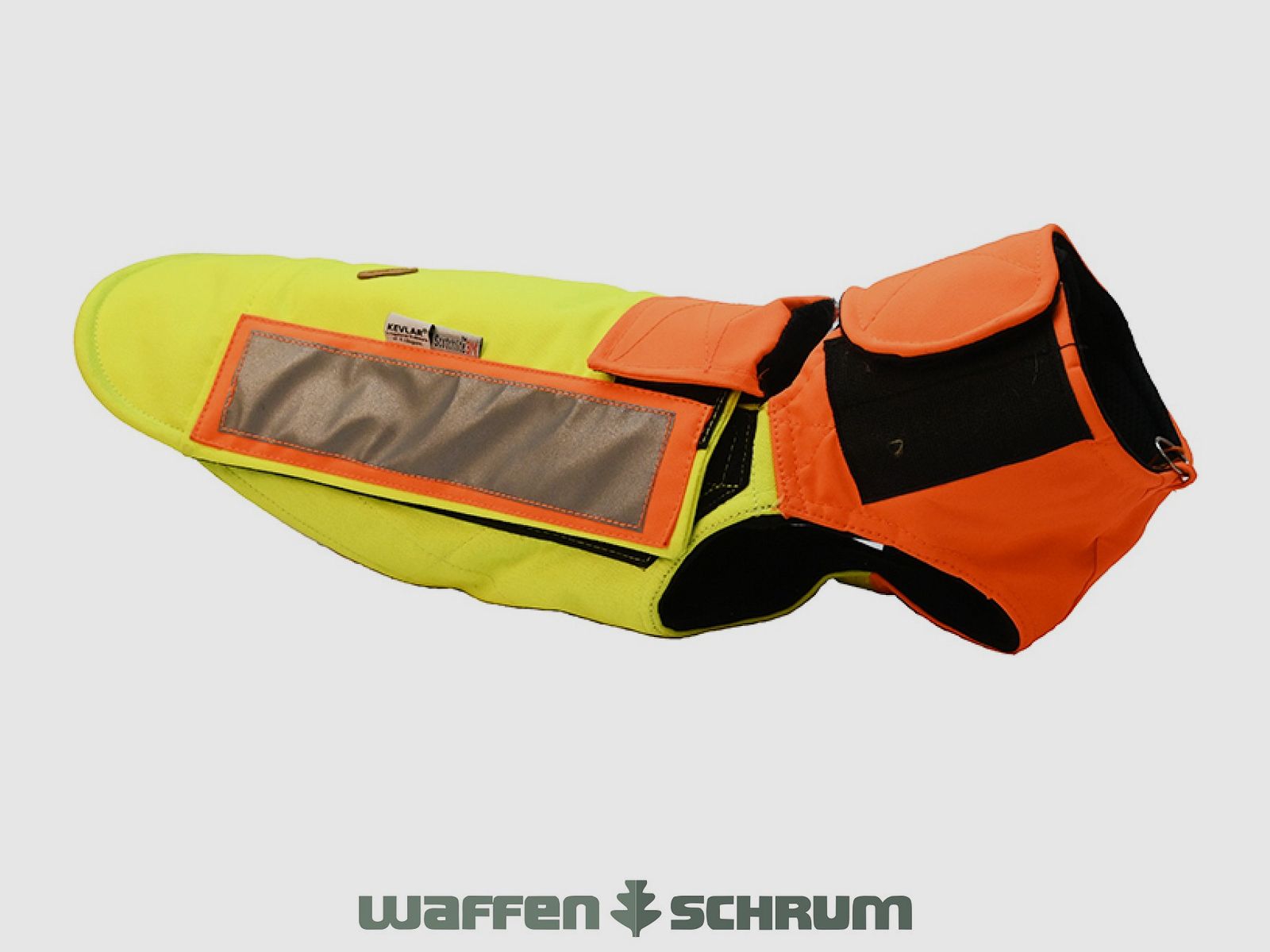 Hubertus Hundeschutzweste Kevlar Orange