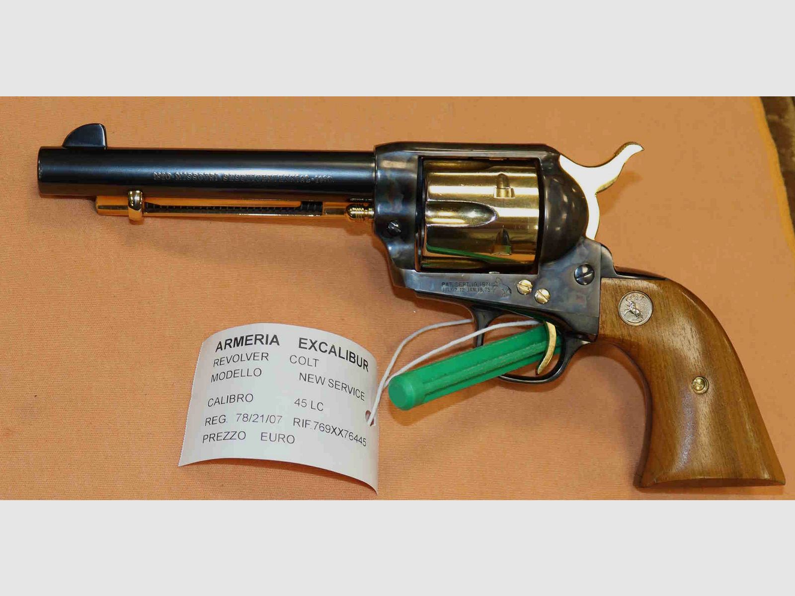 Colt Model SA Commemorative Revolver .45LC, image 4 of 10