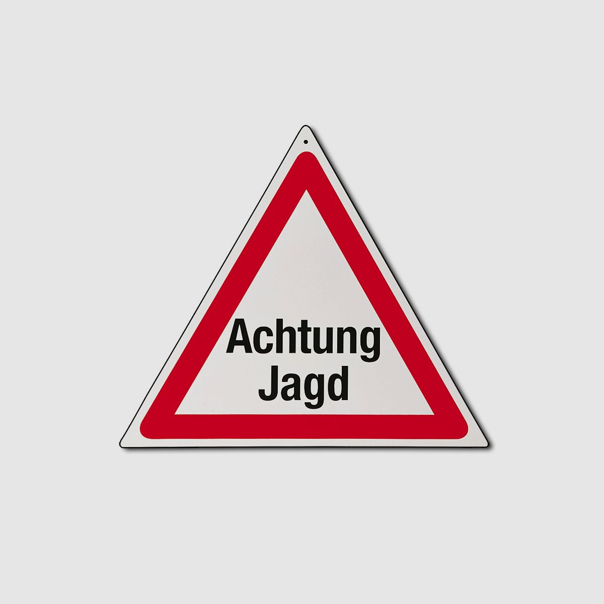 Triangolo di avvertimento "Attenzione Caccia