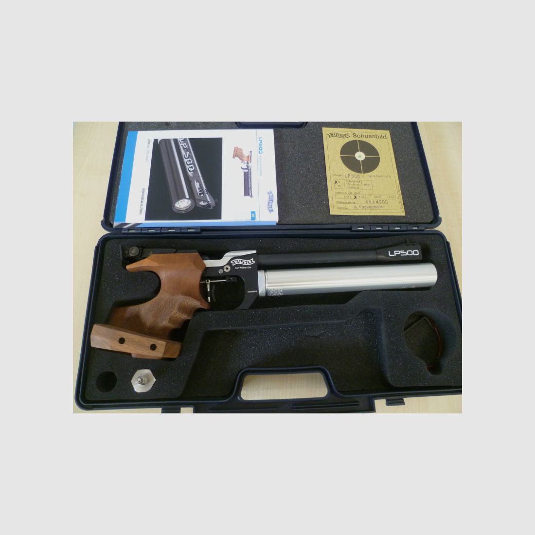 Matchluftpistole Walther LP 500