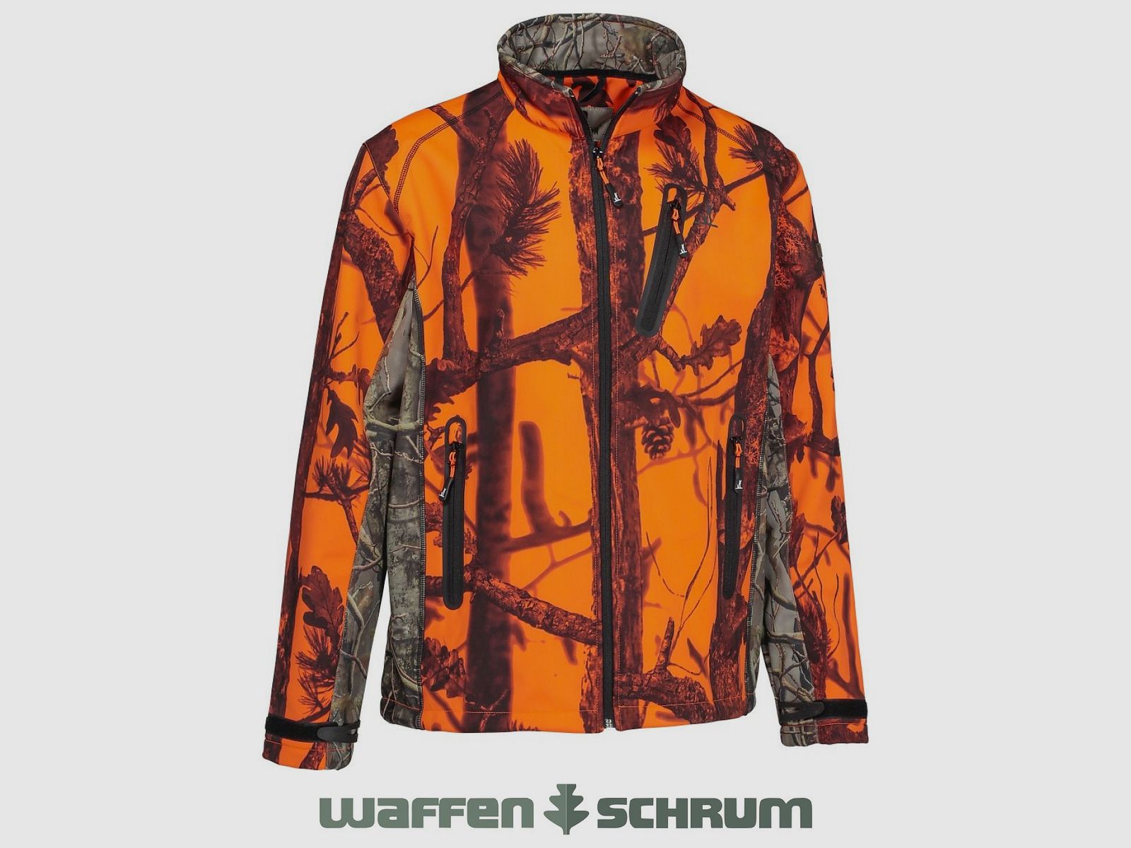 Percussion Softshelljacke Ghostcamo Blaze & Black