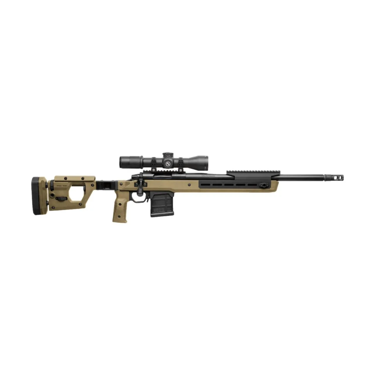 Magpul Pro 700, Fixed Stock – Remington 700 Short Action – FDE