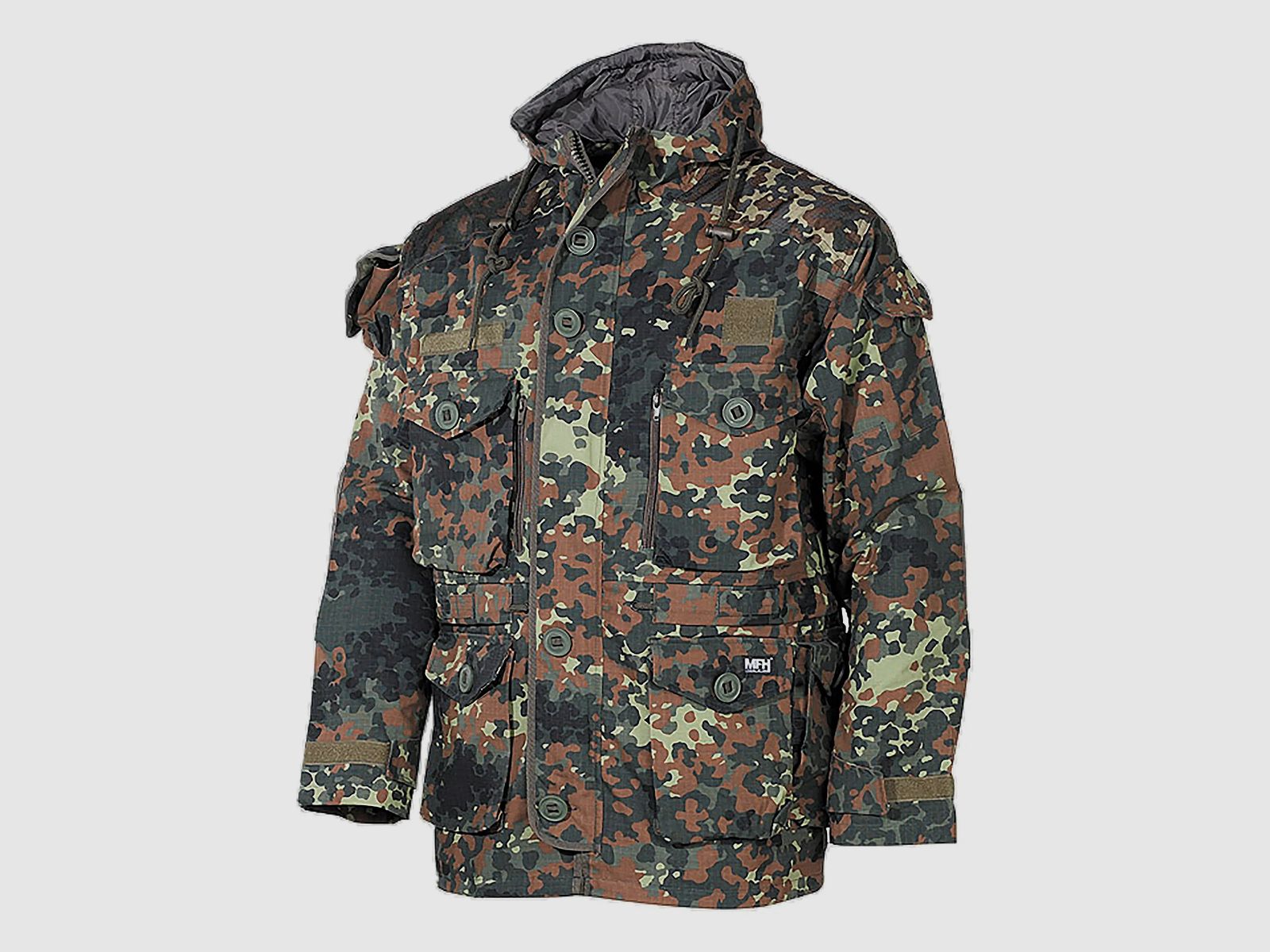 MFH-Defence MFH Kommandojacke Smock Rip Stop flecktarn