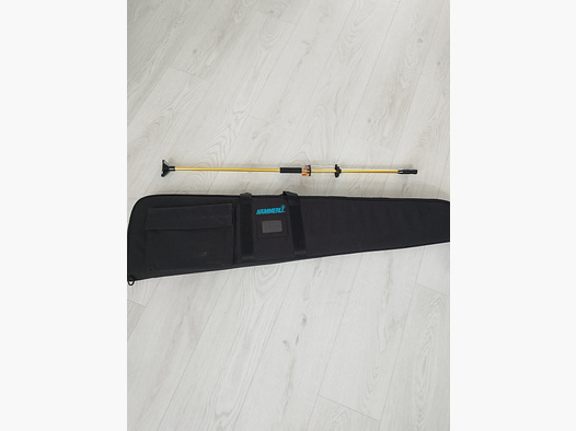high-quality aluminum blowpipe with 15 darts, magazine and bag Hämmerli