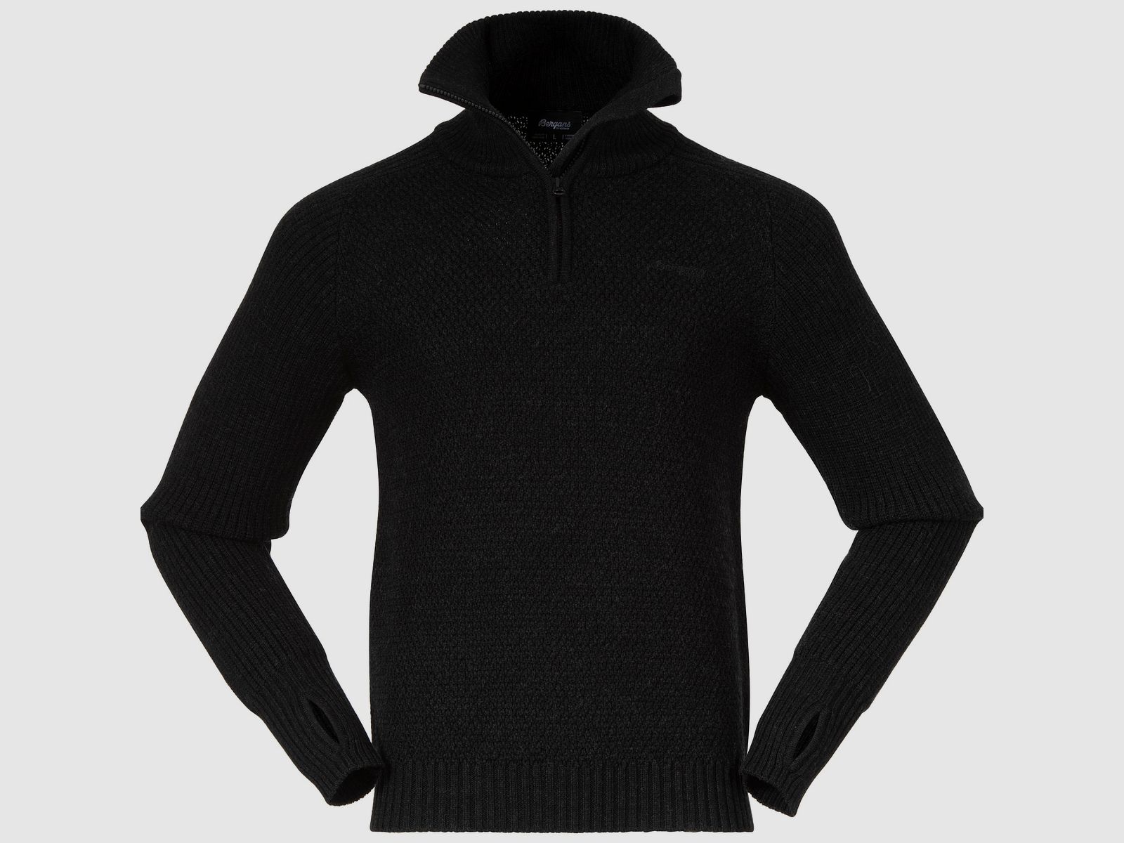 Bergans Ulriken Pullover Herren Schwarz M