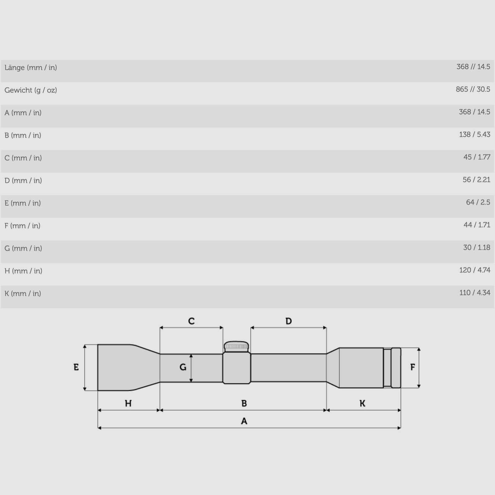 Meopta Zielfernrohr 2004223003 Optika6 3-18x56 RD SFP Leuchtabsehen BDC 3