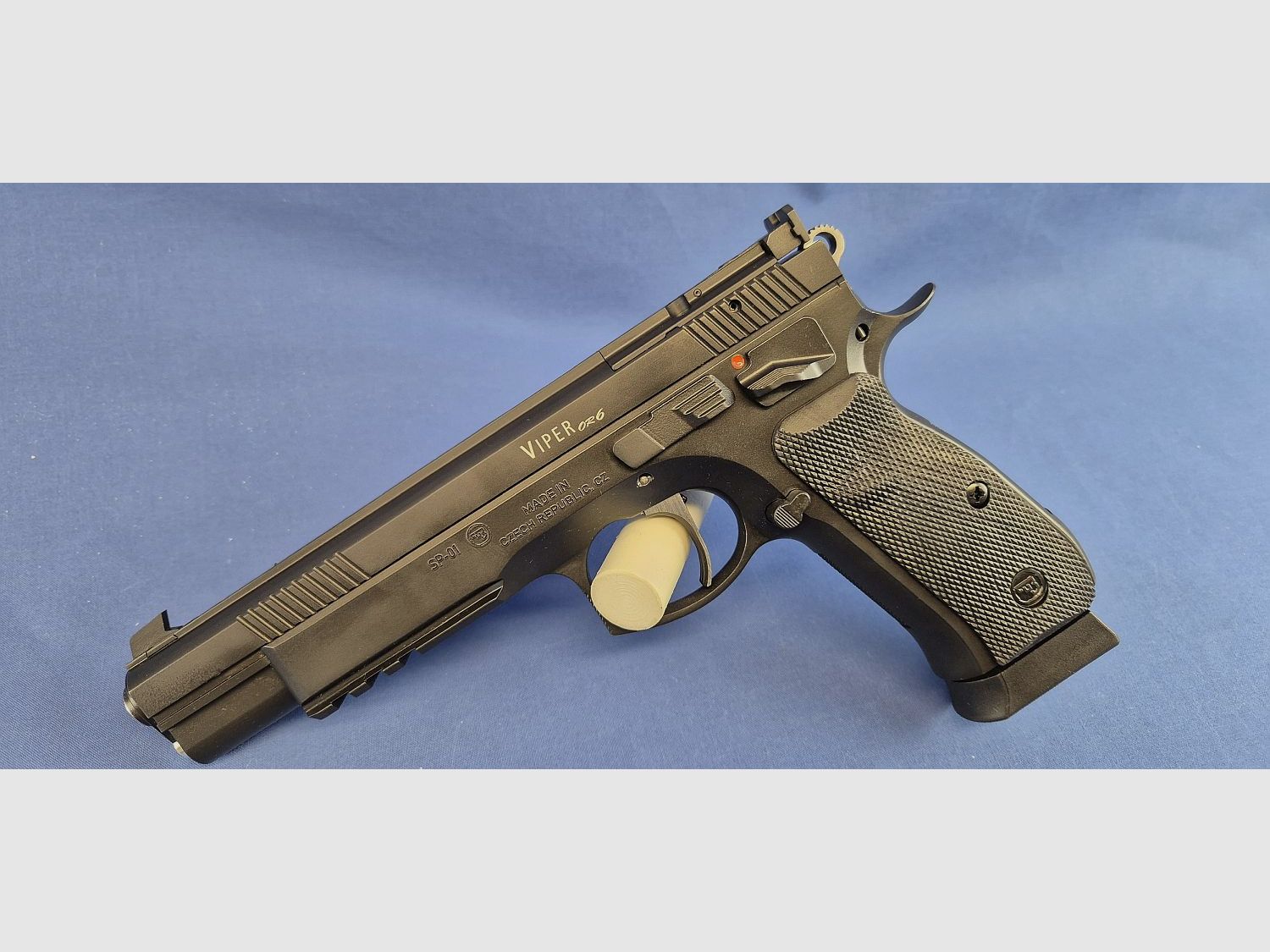 CZ75 Viper 6 OR, Kal.9x19mm „Oschatz“ LL:6″ Black, Bild 1 von 6