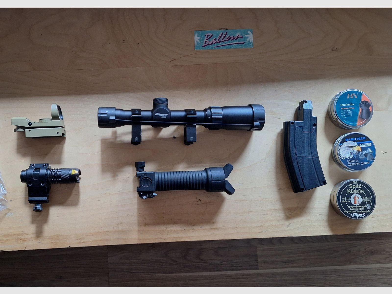 SigSauer MCX CO2 Lufgewehr 4,5mm