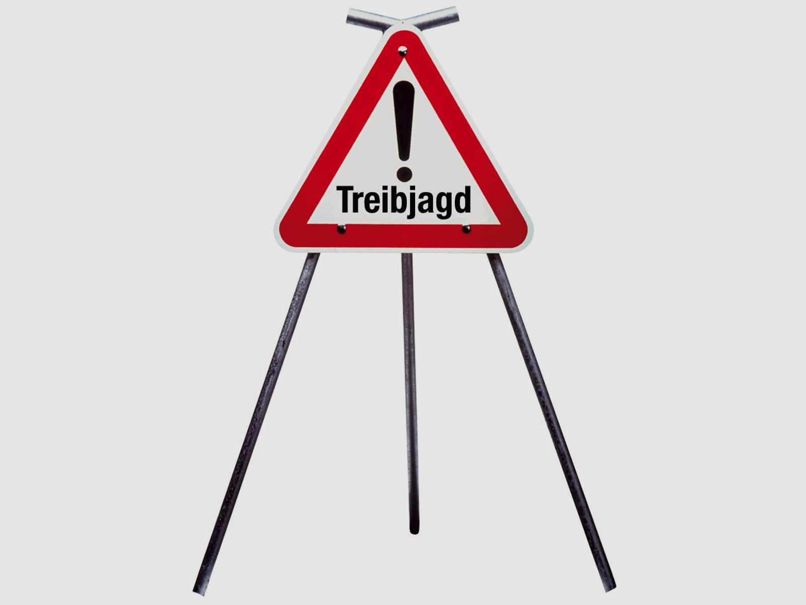 Warnschilder Treibjagd