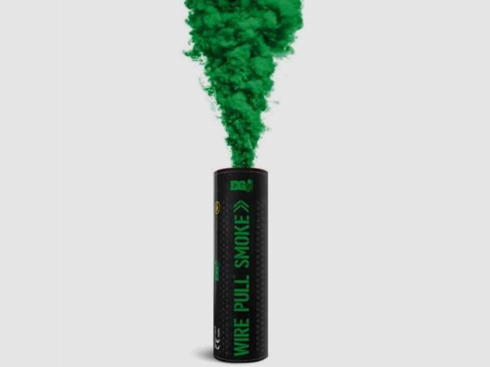 Enolagaye WP40 WIREPULL Paintball Rauchgranate (grün)