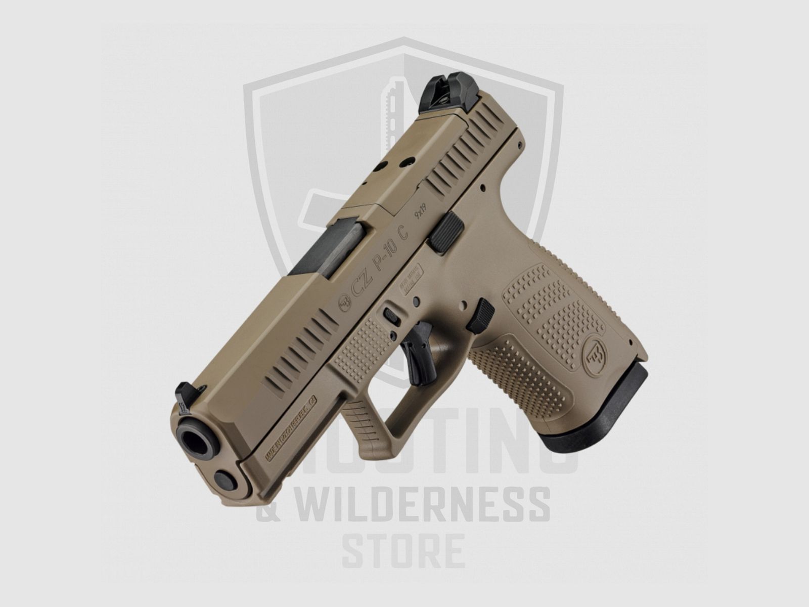 Pistole CZ P-10 C OR FDE (Zivilvariante der neuen P13 Bundeswehrpistole), Bild 3 von 4