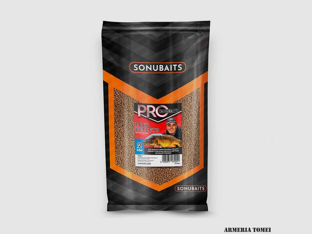 SONUBAITS – PRO FEED PELLETS 2MM 1kg