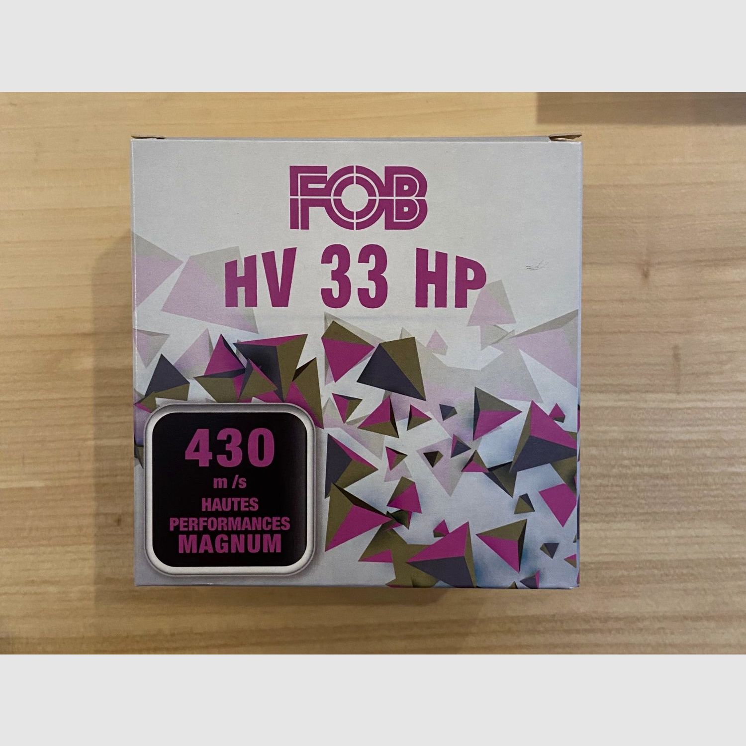 FOB HV33HP - 12/76 - 33g - Nr. 3 (3,5mm) y Nr. 4 (3,25mm) - sin plomo