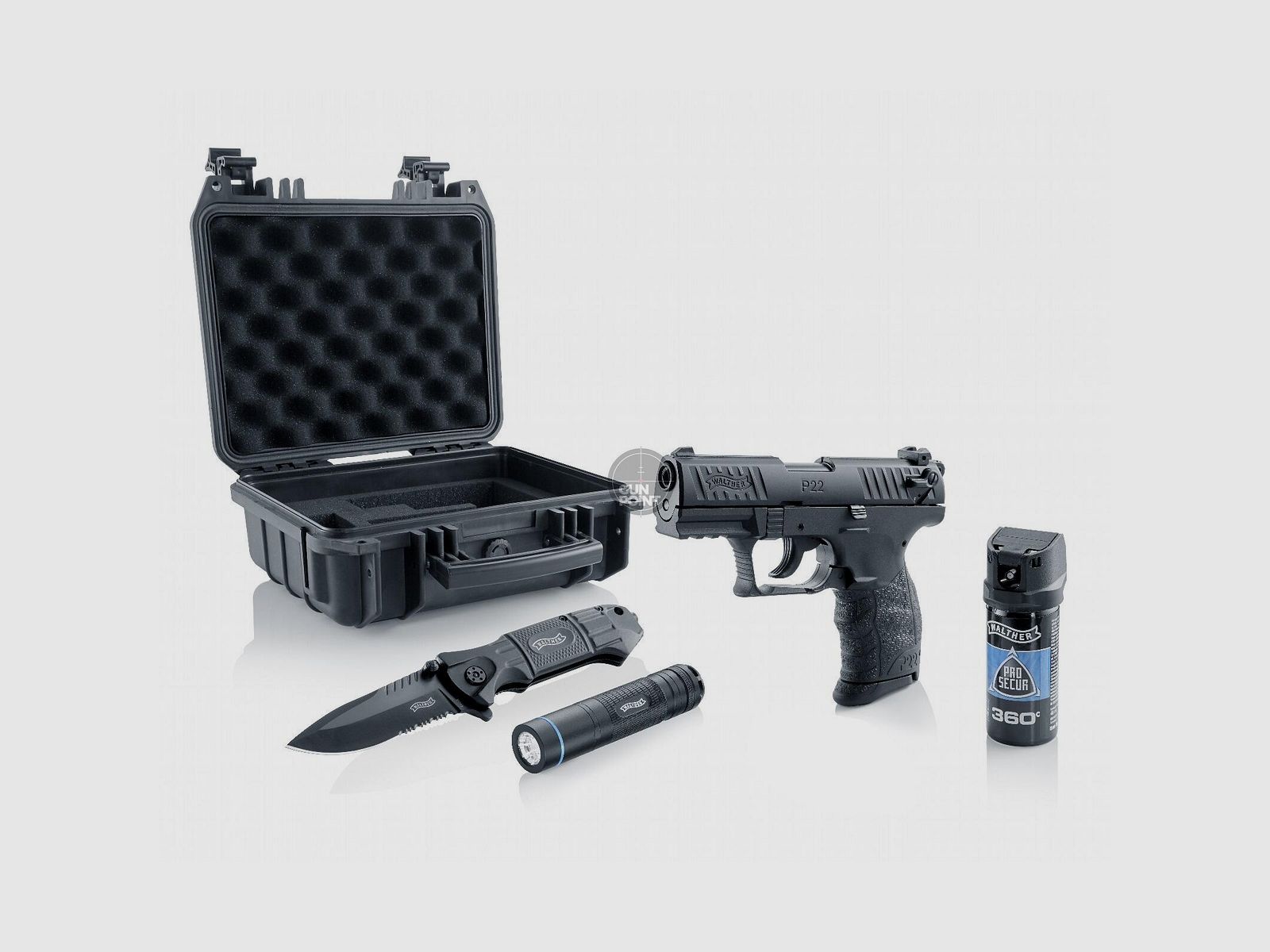 Schreckschuss - Defend Kit - Walther - P22Q - 9 mm P.A.K.