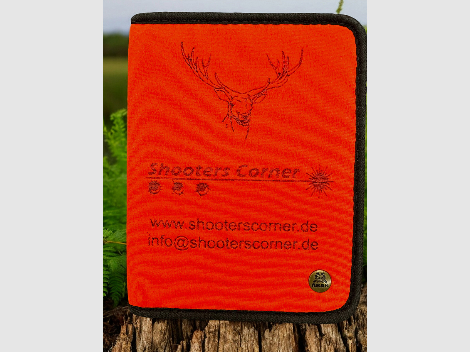 Hunting license case neoprene Shooters Corner