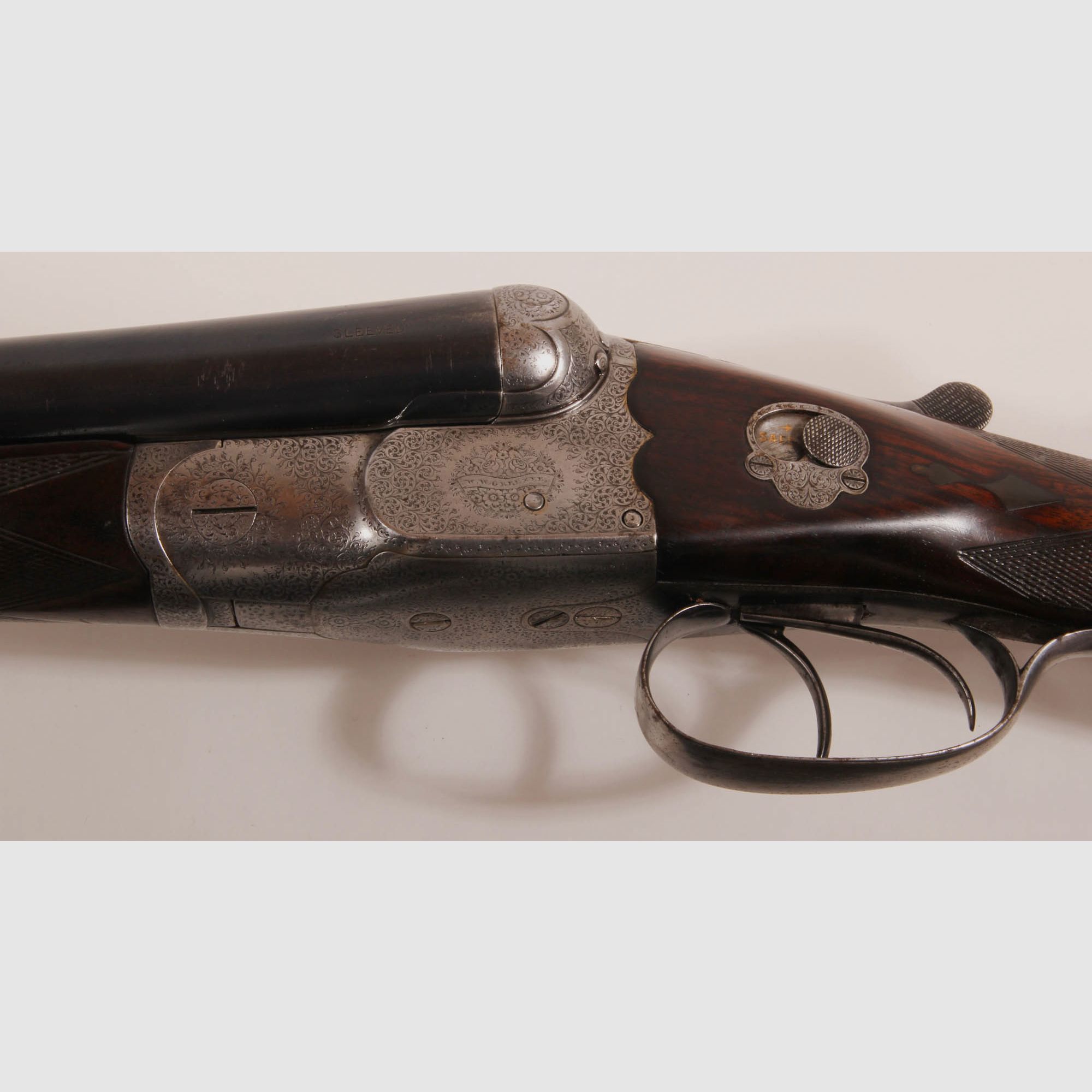 Double-barreled shotgun ca. 1890 Article 12915