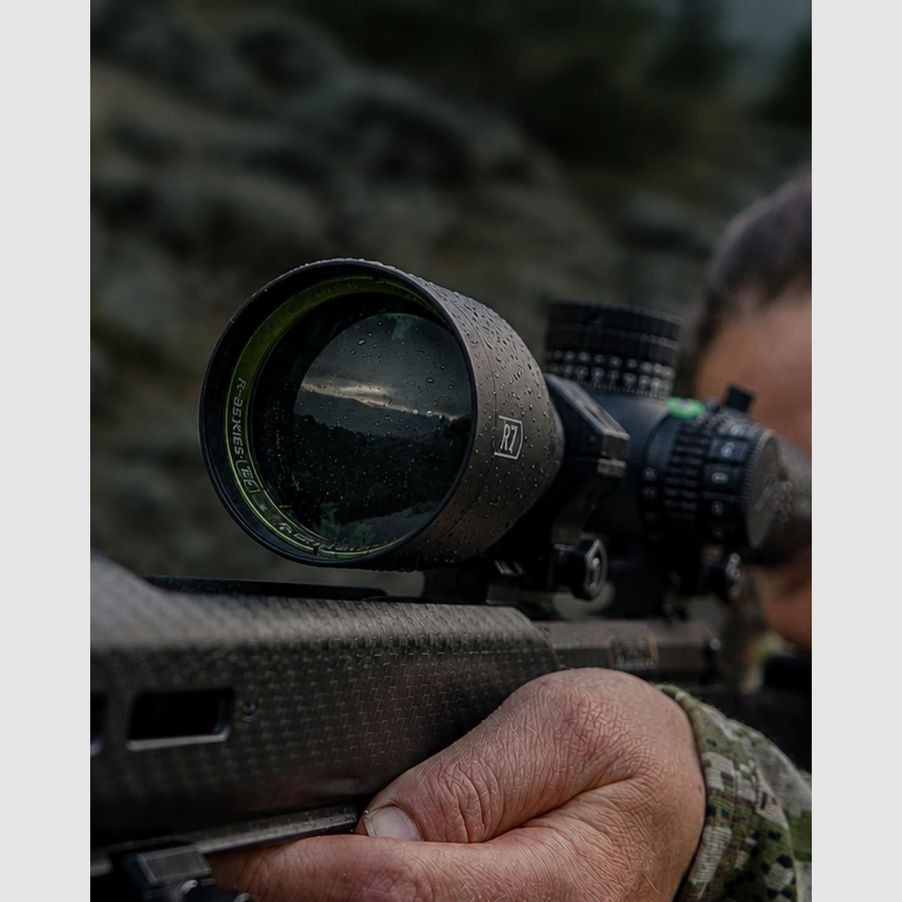 Bushnell R7 3-15x50 SFP Lunette Holdover Illuminée Fiber Dot MRAD #BU-R7-31550M2