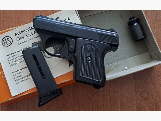 HS Mod.5 Kal. 8 mm Knall/ PTB 100/2 z 1993 roku