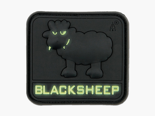 Jackets To Go 3D-Patch BlackSheep nachleuchtend