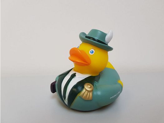 VDB Gummi-Ente - Badeente Schützenente