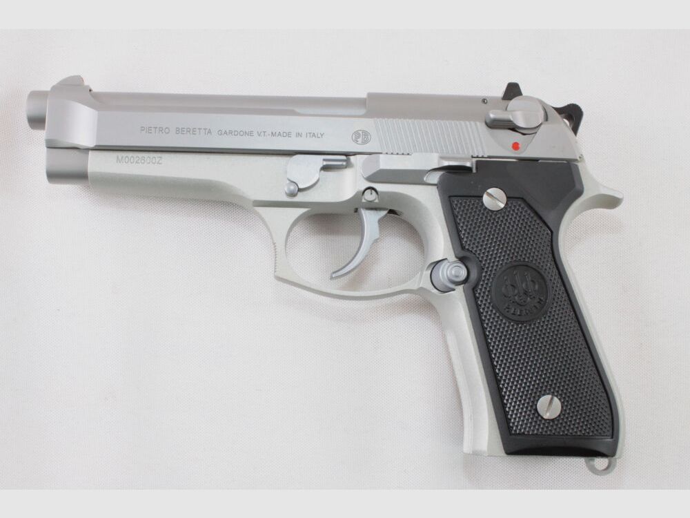 Beretta 92FS Inox - 9mm Luger - viel Zubehör