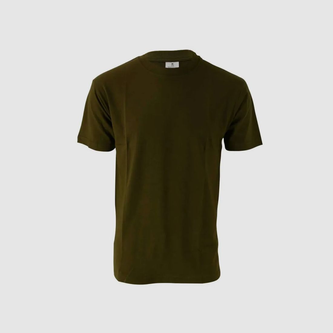 T-Shirt mit kurzen Ärmeln, gerade geschnitten, 100% Baumwolle, khaki, S bis 3XL, Bild 2 von 8