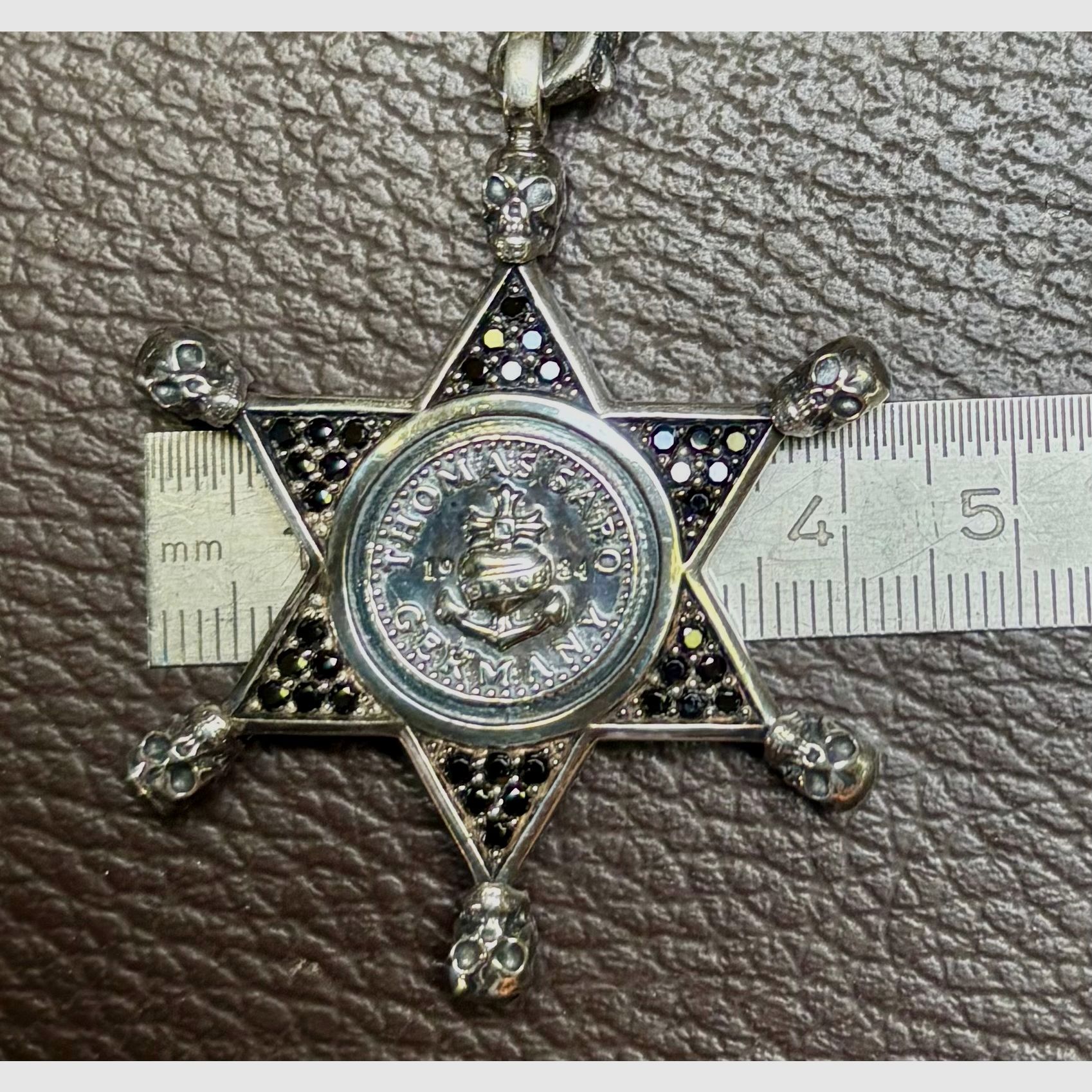 Sheriff Star real 925 silver by Thomas Sabo
