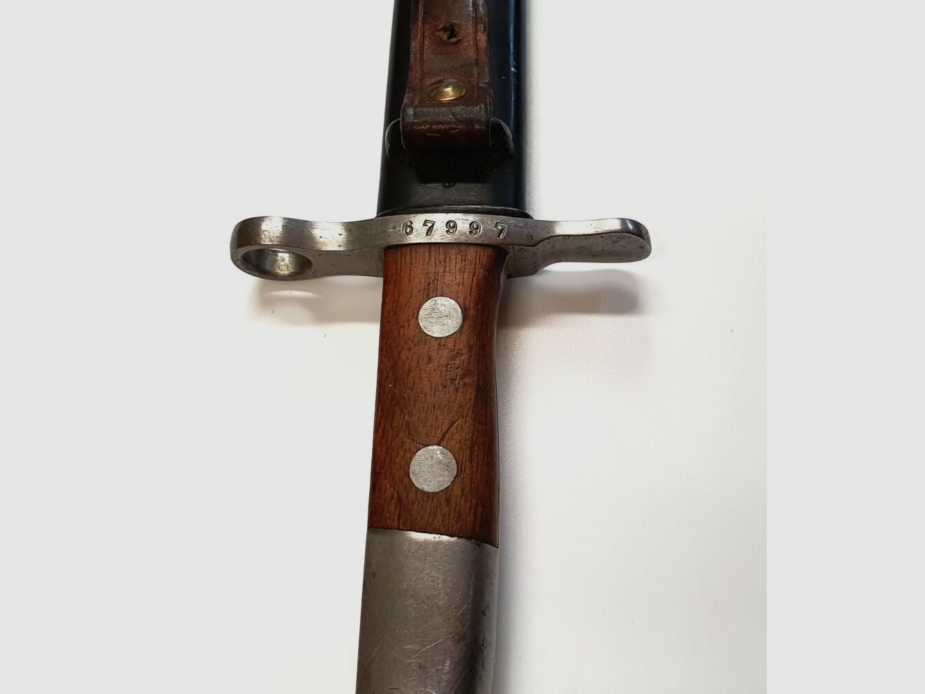 Fabryka broni Bern karabina powtarzalna Fabryka broni Bern Szwajcarski K11 Kaliber 7,5x55 Szwajcarski kompletny z dopasowanymi numerami + bagnet