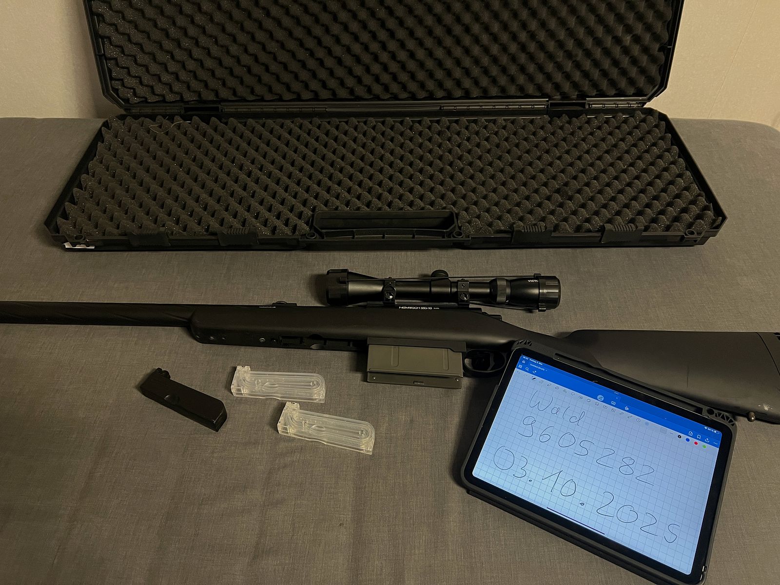 Fucile da cecchino airsoft Novritsch SSG10 A1