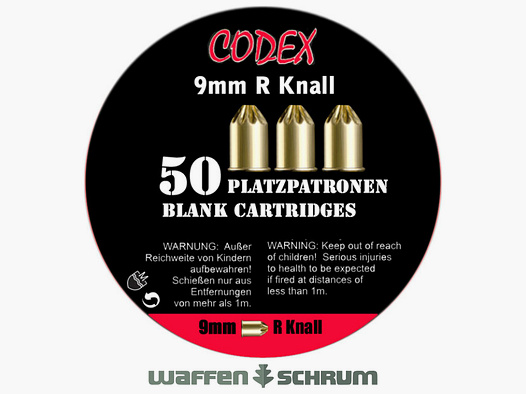 Codex Knallpatrone 9x17R.K.