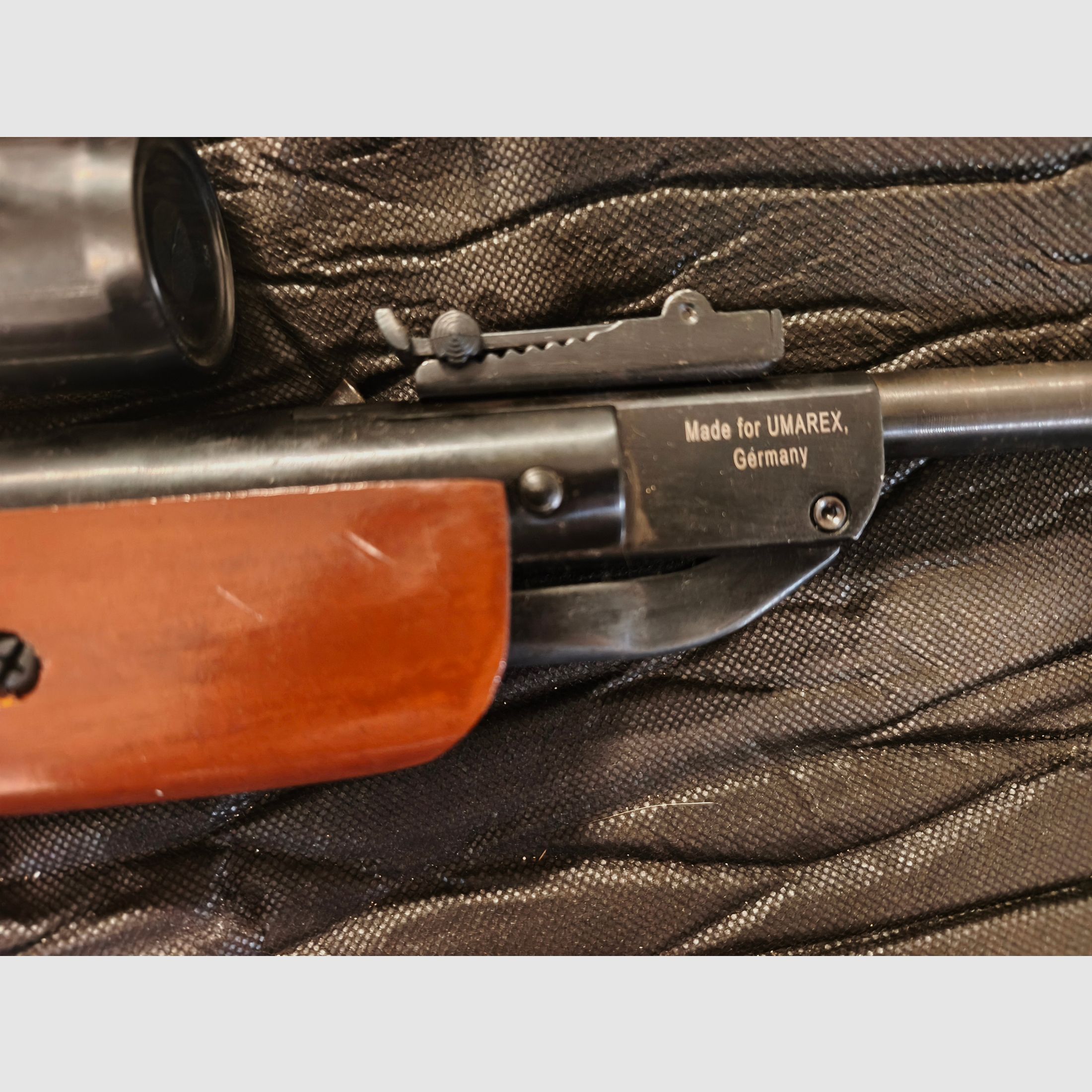 Luftgewehr Kaliber 4,5mm mit Zubehör und Tasche