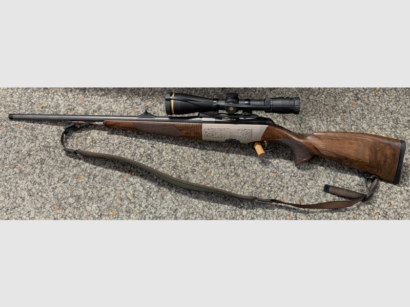 Steyr Mannlicher Luxus .270WSM. mit Leupold VX-6 3-18x50/Leuchtabs. Duplex, Mündungsgewinde