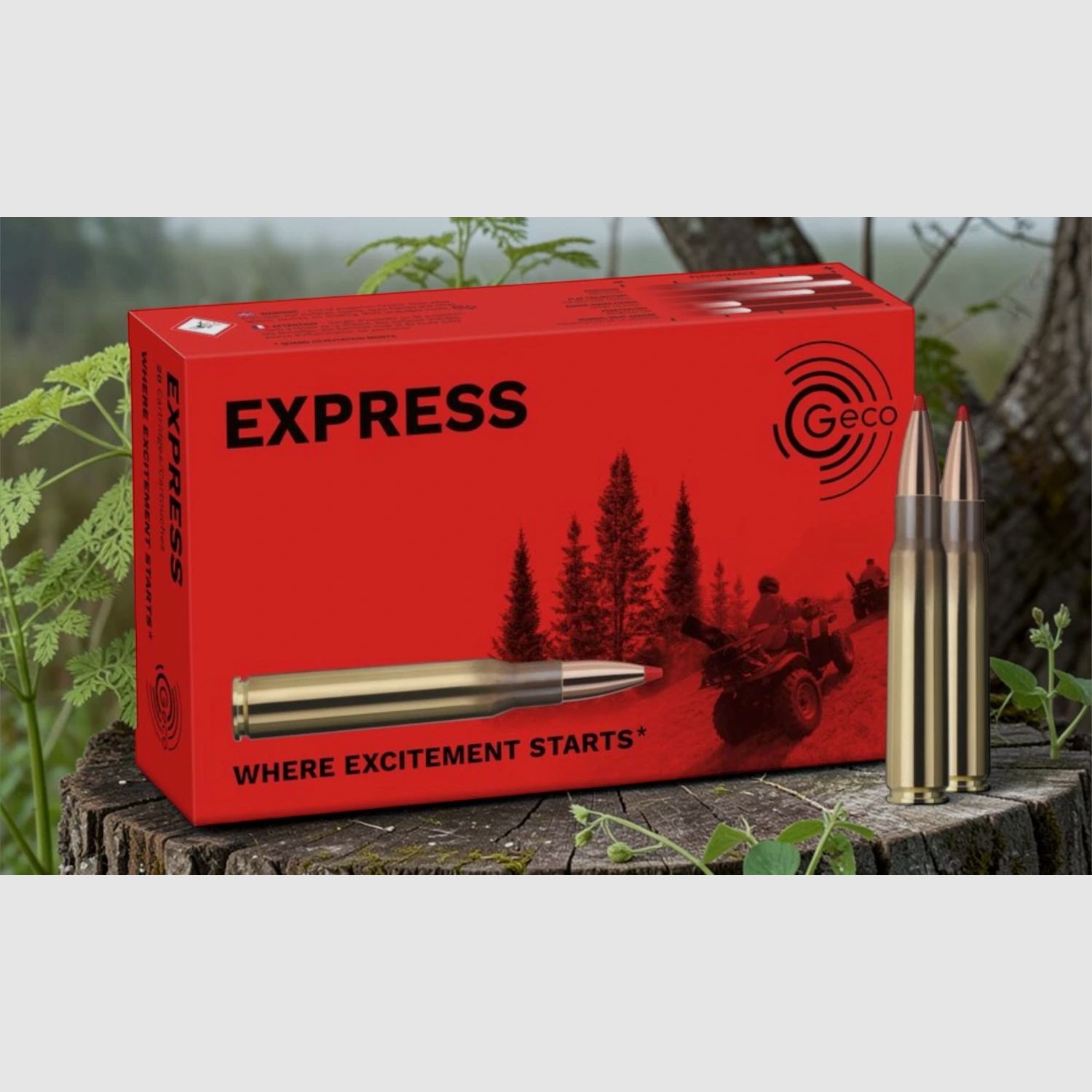 Geco Express Jagdpatrone Kal. 8x57 IS 11,7 g