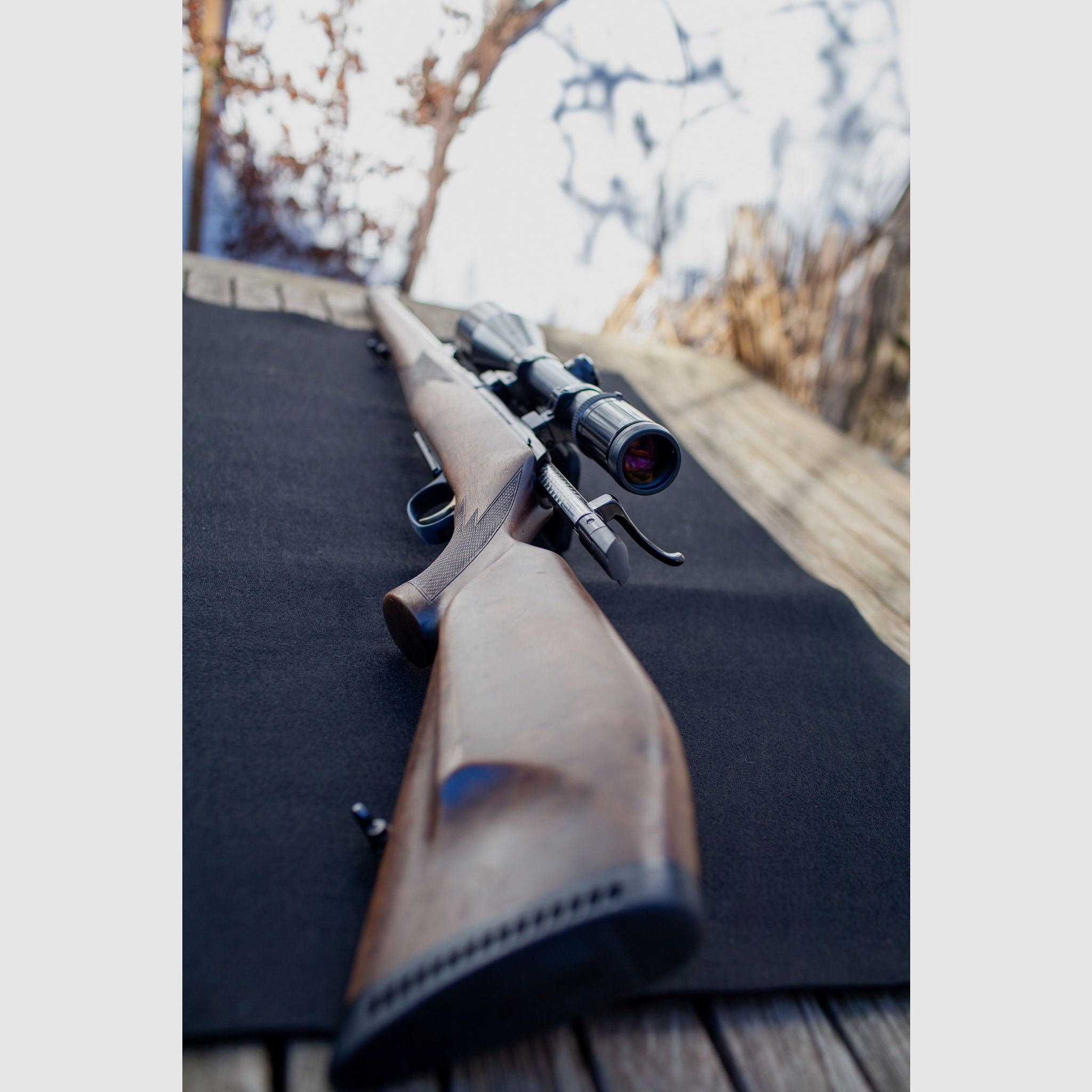 Carabine répétée Krico Mod. 700 Luxe Stutzen .30-06 Swarovski Habicht 3-12x56 Nova